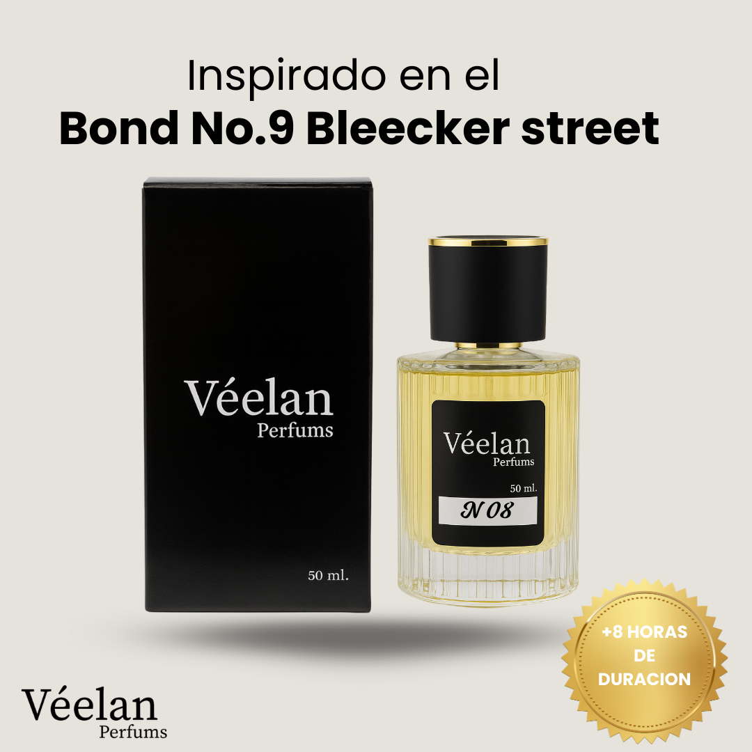 Véelan N 08 (Inspirado en el Bond No. 9 Bleckler Street)