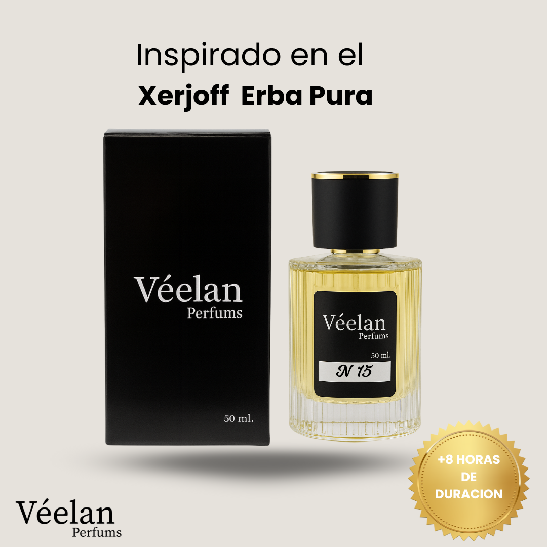 Véelan N 15 (Inspirado en el Xerjoff Erba Pura)
