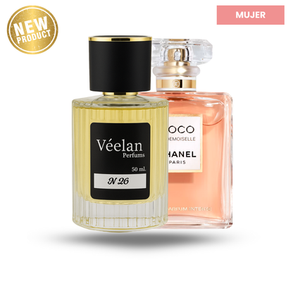 Véelan N 26 (Inspirado en el Coco Chanel Mademoiselle Intense)