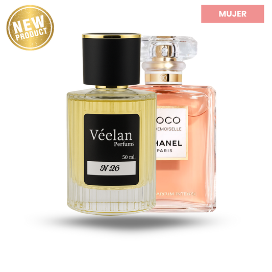 Véelan N 26 (Inspirado en el Coco Chanel Mademoiselle Intense)