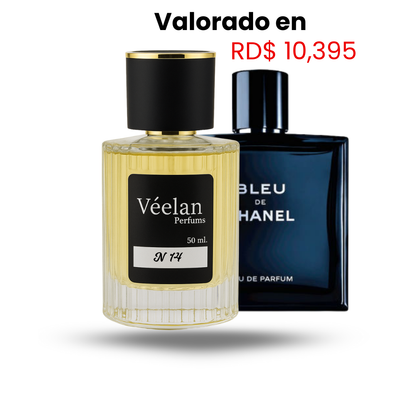 Véelan N 14 (Inspirado en el Blue Chanel)