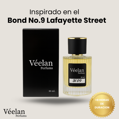 Véelann N 09 (Inspirado en el Bond No. Lafayette Street)