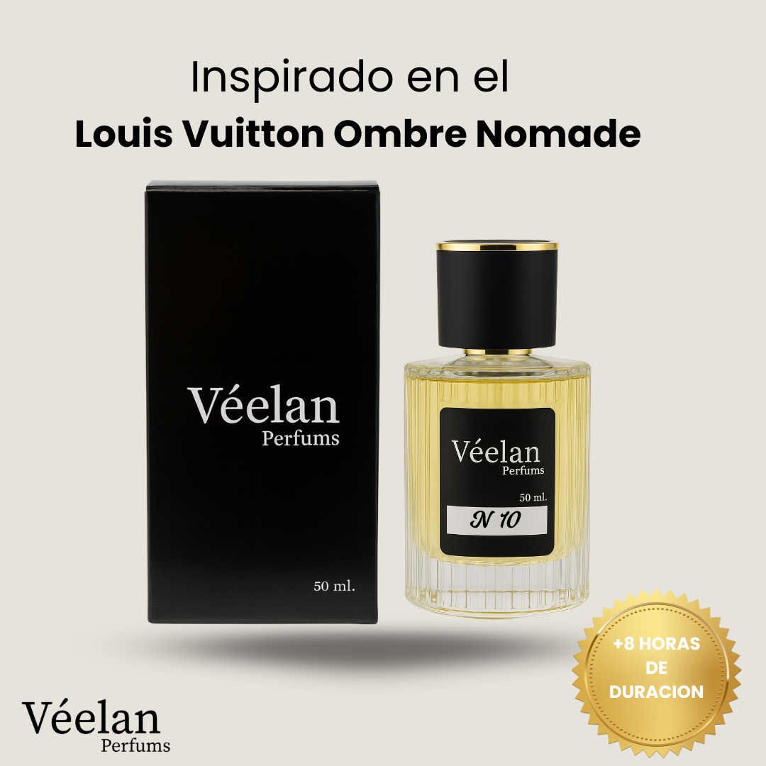 Véelan N 10 (Inspirado en el Louis Vuitton Ombre Nomade)