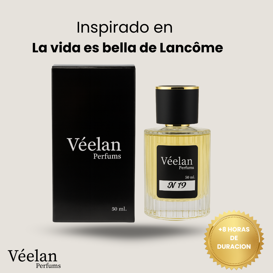 Véelann N 19 (Inspirado en La Vie Est Belle Lancôme)