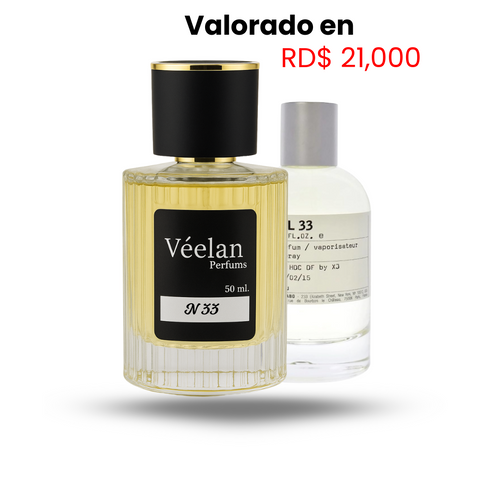 Véelan N 33 ( Inspirado en el Santal 33)